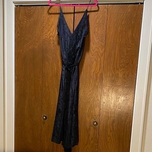 Il Ricamo Silk Embroidered Fringe Dress